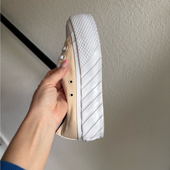 Converse All Star Lift X2 Low Lace-up Trainers Platforms sz: 7 - Picture 9 of 9